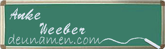 Anke Weeber Visitenkarte